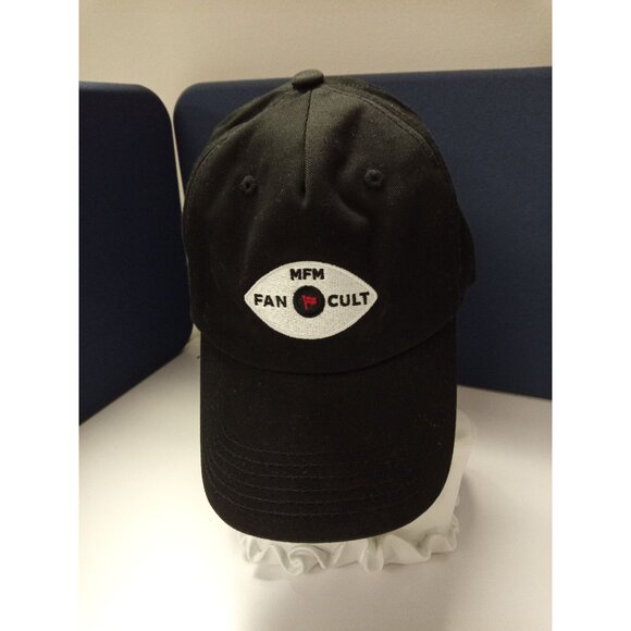 MFM Fan Cult Men's Black Hat One Size Fits All - Picture 1 of 6